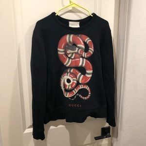 GUCCI Kingsnake stretchy sweatshirt